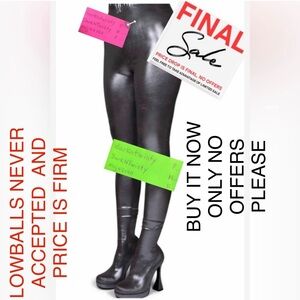 Jeffrey Campbell BNIB Small PANTALONES 6M platform women Silver